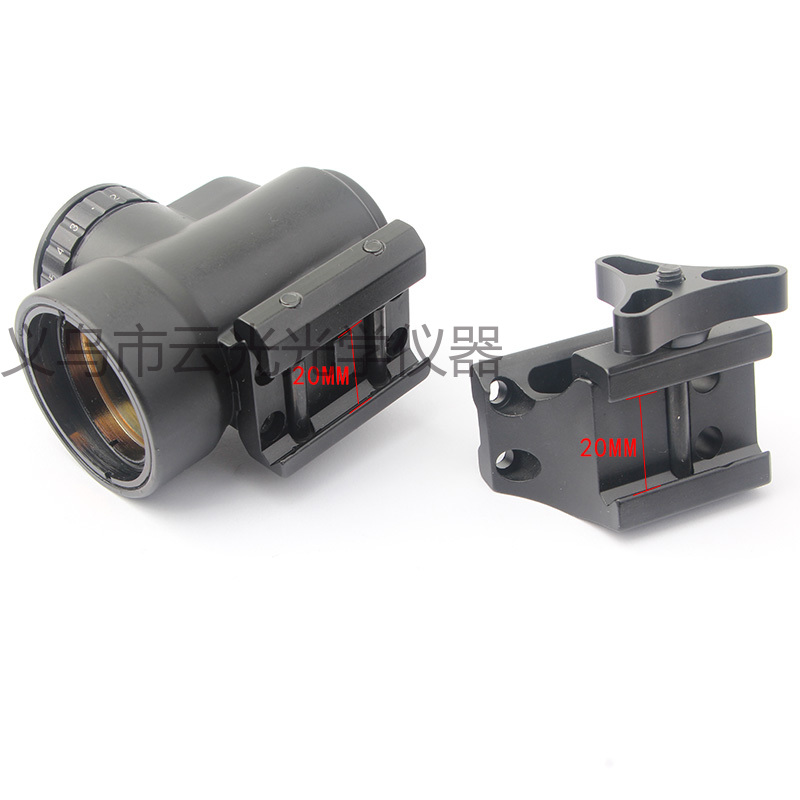 MRO riel inclinado para alimentar el soporte de aumento de altura dentro del punto rojo holográfico m colascope Item Picture