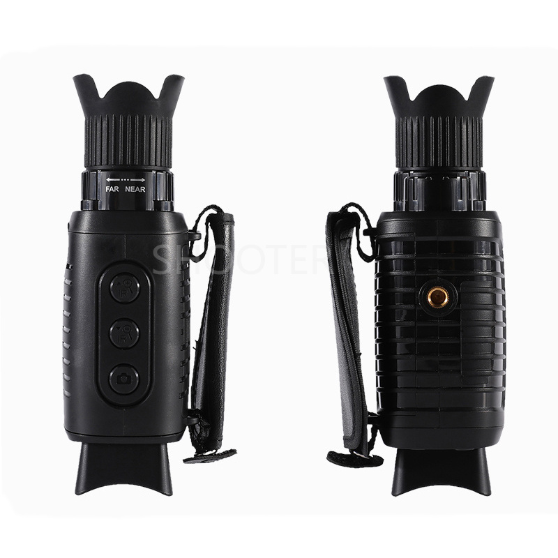 The handheld digital high-definition infrared night vision device can record, take photos and play back. It is equipped with a display screen and can be used for night shooting in a completely dark environment. It is a portable video recorder pic 12