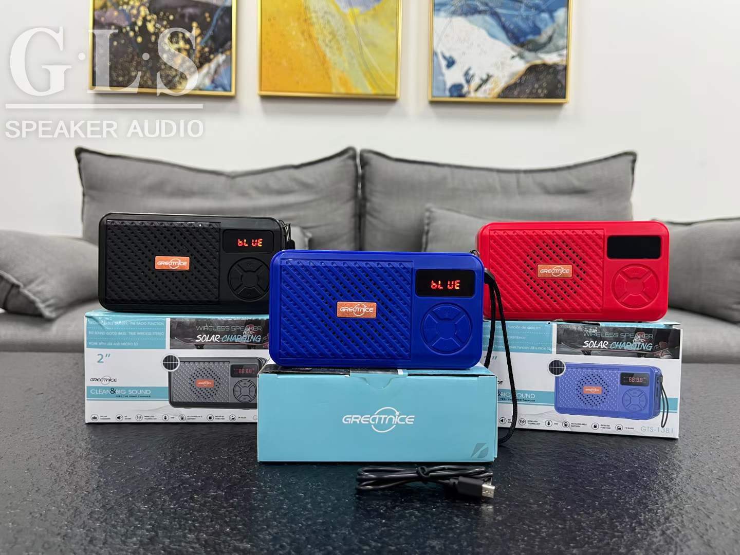 Gts-1381 single 3 "series portable speaker Bluetooth wireless sound radio