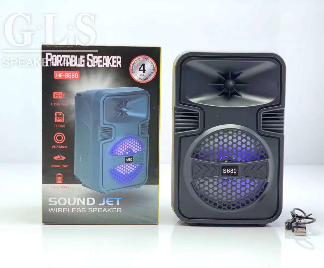 Hf-s680 single 4 "series portable speaker Bluetooth wireless sound radio