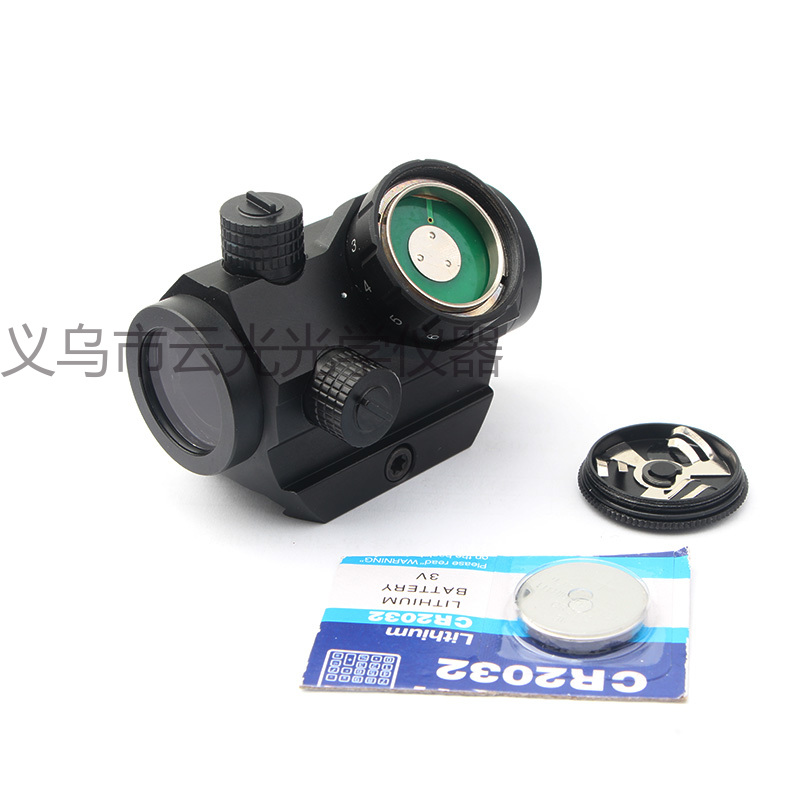 T1A全金属低基全息内红点 20MM卡口可配增高座高清抗震红膜M准镜详情5