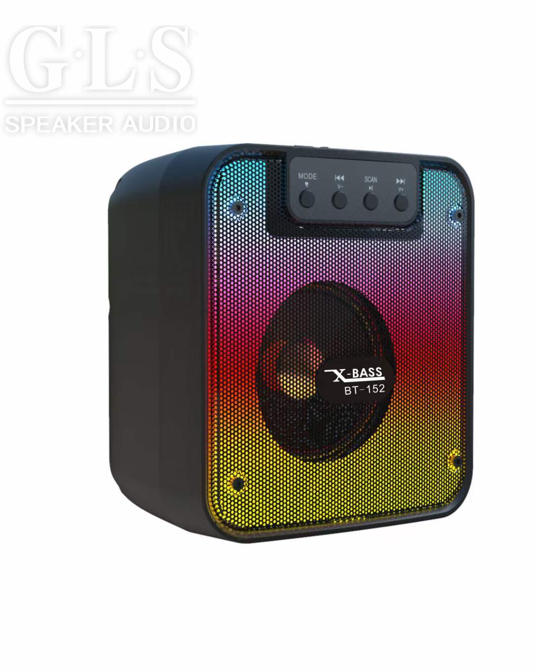 Hf-152 Single 4 "Flame Series portable speaker Bluetooth wireless sound radio