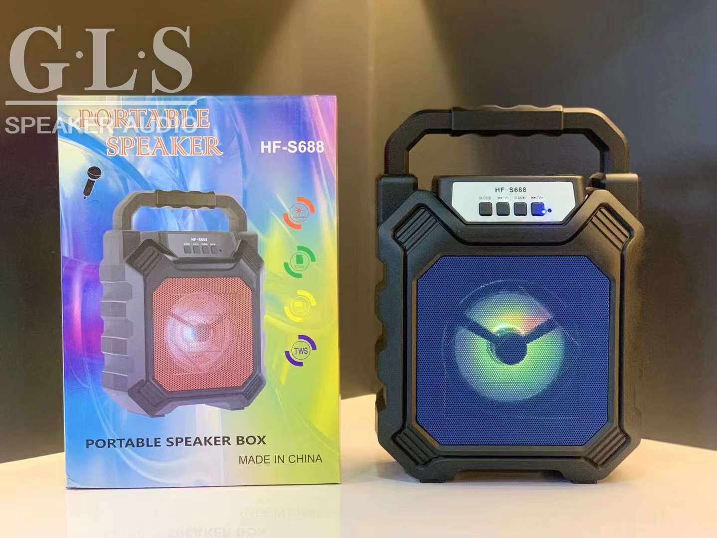 Hf-s688 single 4 "series portable speaker Bluetooth wireless sound radio