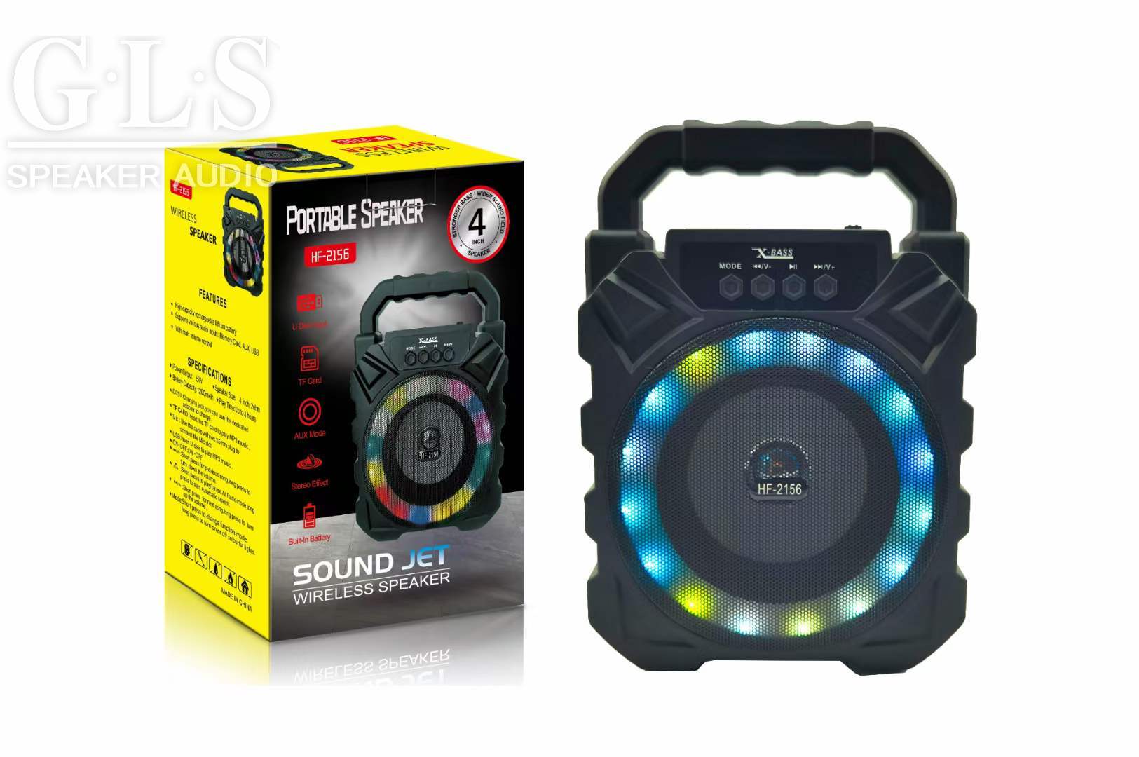 Hf-2156 Single 4 "series portable speaker Bluetooth wireless sound radio