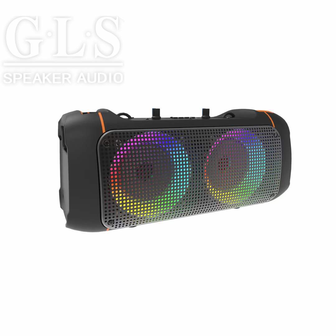 Hf-2175 Dual 4-inch backpack Series portable speaker Bluetooth wireless sound radio