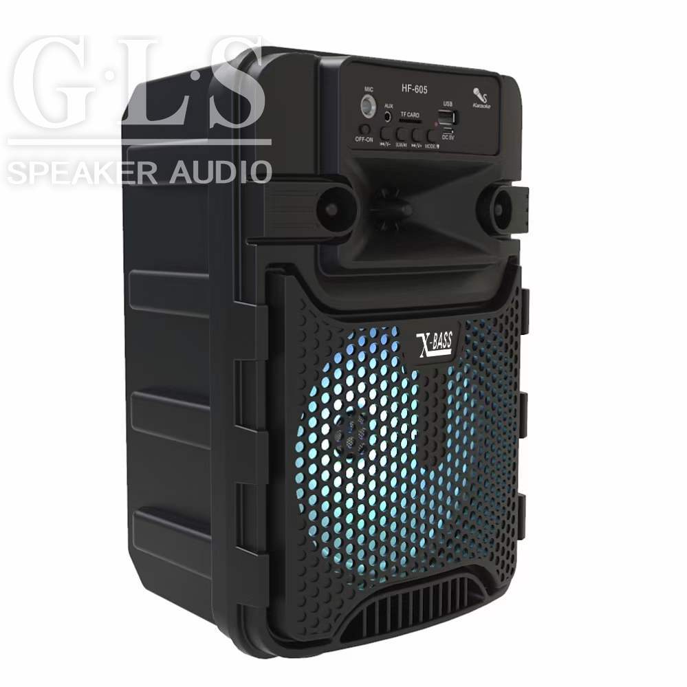 Hf-605 single 6.5-inch series portable speaker Bluetooth wireless sound radio