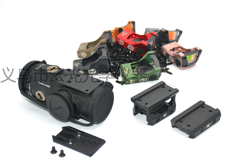 高清抗震防水战术全息红点光学放大5倍镜m准镜全息组合镜详情4