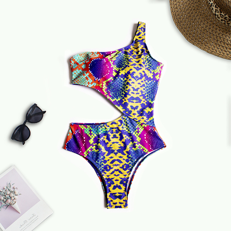 【工厂直销】2022外单游泳衣女士连体跨境bikini性感欧美泳衣亚马逊跨境比基尼外贸泳装厂家批发详情1