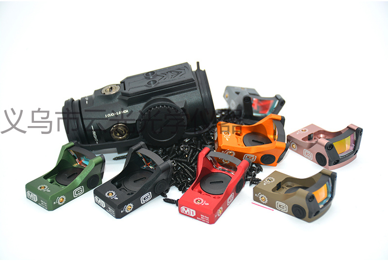 高清抗震防水战术全息红点光学放大5倍镜m准镜全息组合镜详情3