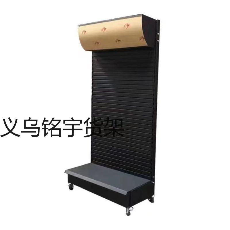 单面冲孔背板超市展示架详情4