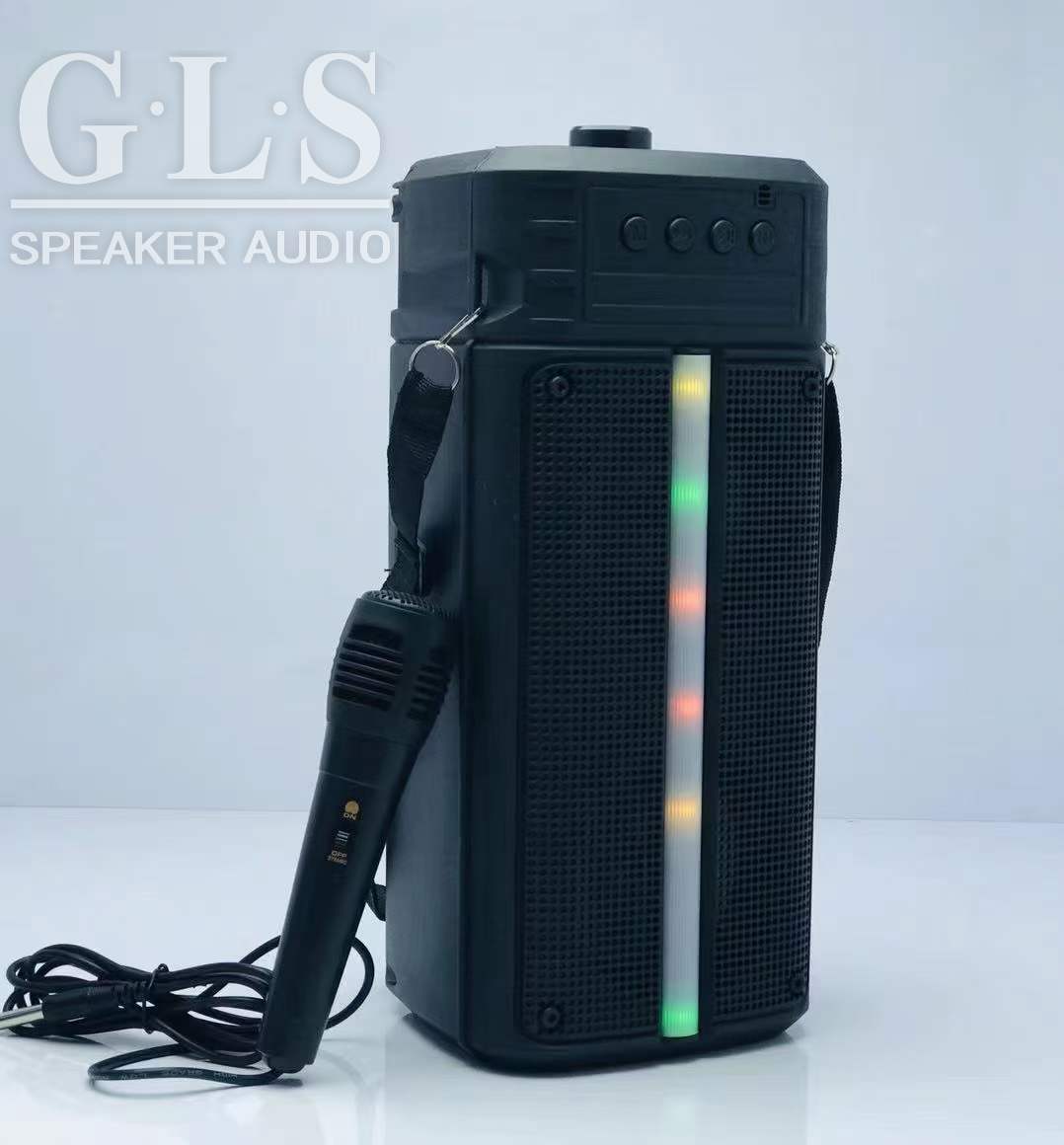 ZQS4242 Pair of 4 "portable speakers portable Bluetooth wireless sound radio