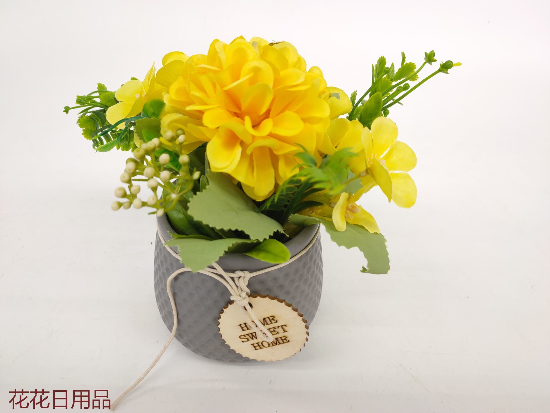 仿真花假花盆景陶瓷盆小花办公室餐厅客厅等摆件品详情5