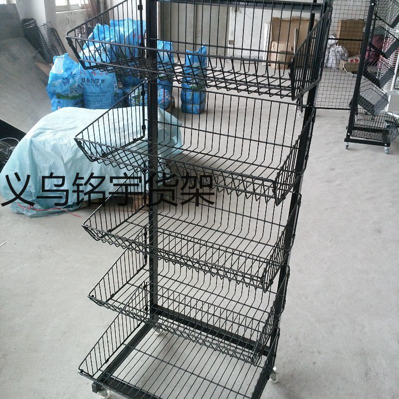 超市叠笼展示产品图