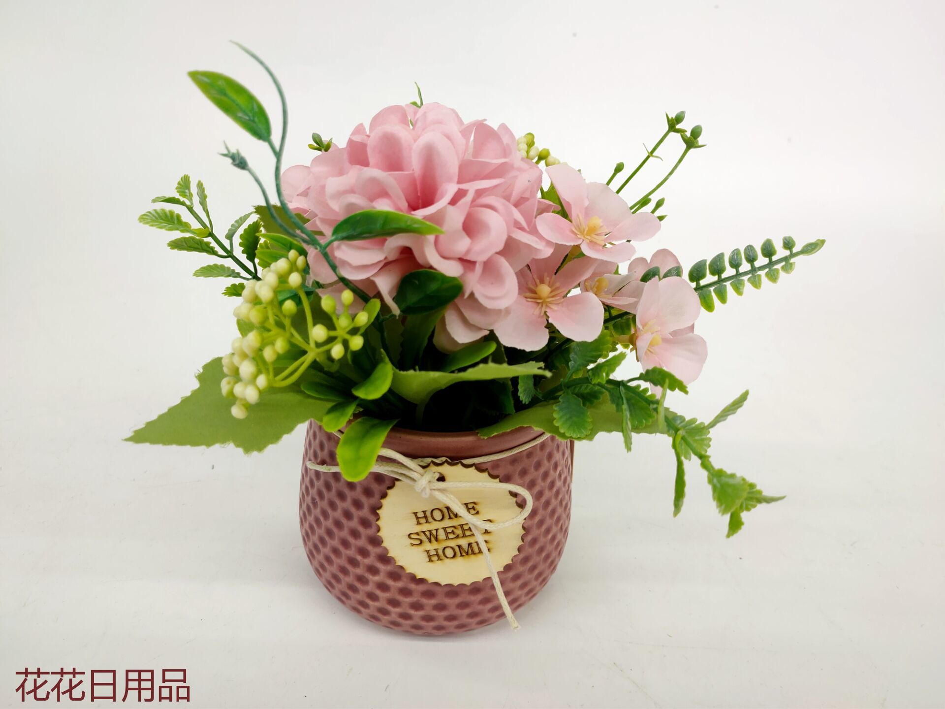 仿真花假花盆景陶瓷盆小花办公室餐厅客厅等摆件品详情3
