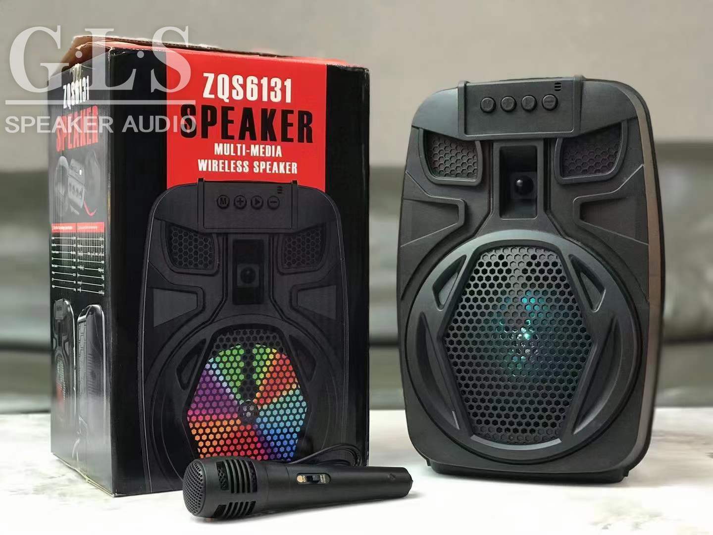 ZQS6131 single 6.5 "portable speaker portable Bluetooth wireless sound radio thumbnail