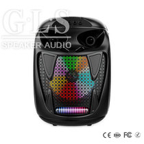 ZQS 8137 single 8 "portable speaker portable Bluetooth wireless audio radio wired mic