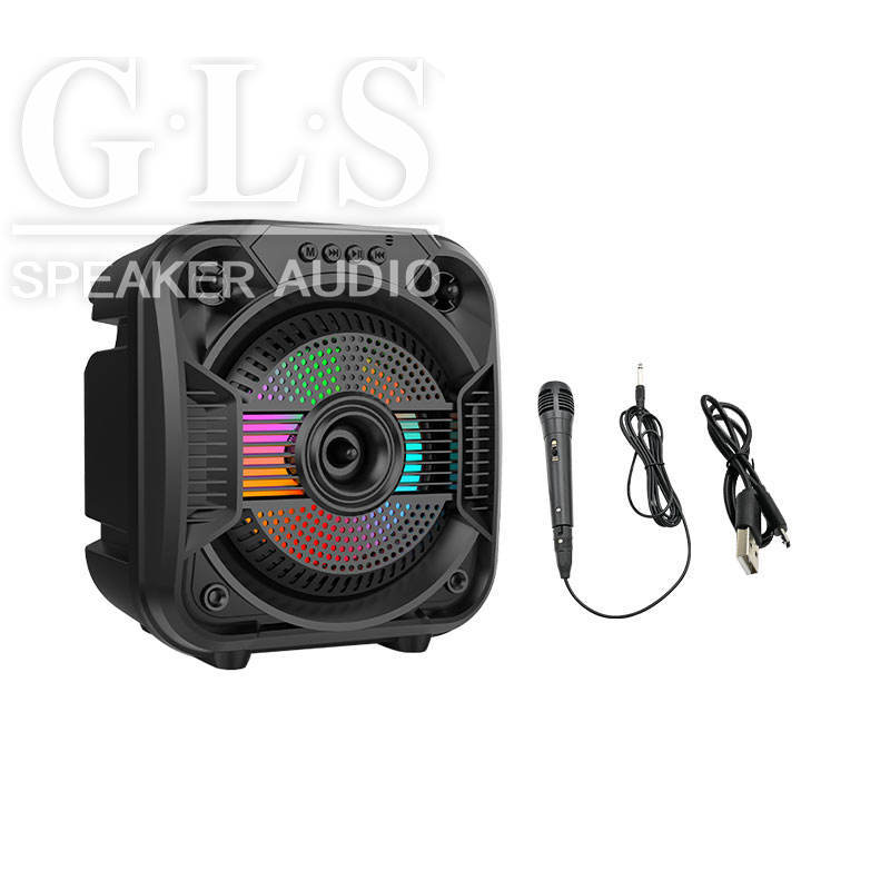 ZQS 8130 single 8 "portable speaker portable Bluetooth wireless audio radio wired mic