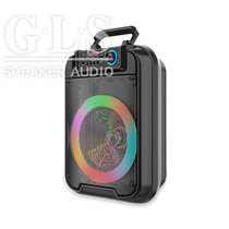 ZQS 8142A single 8 "portable speaker portable Bluetooth wireless audio radio wired mic
