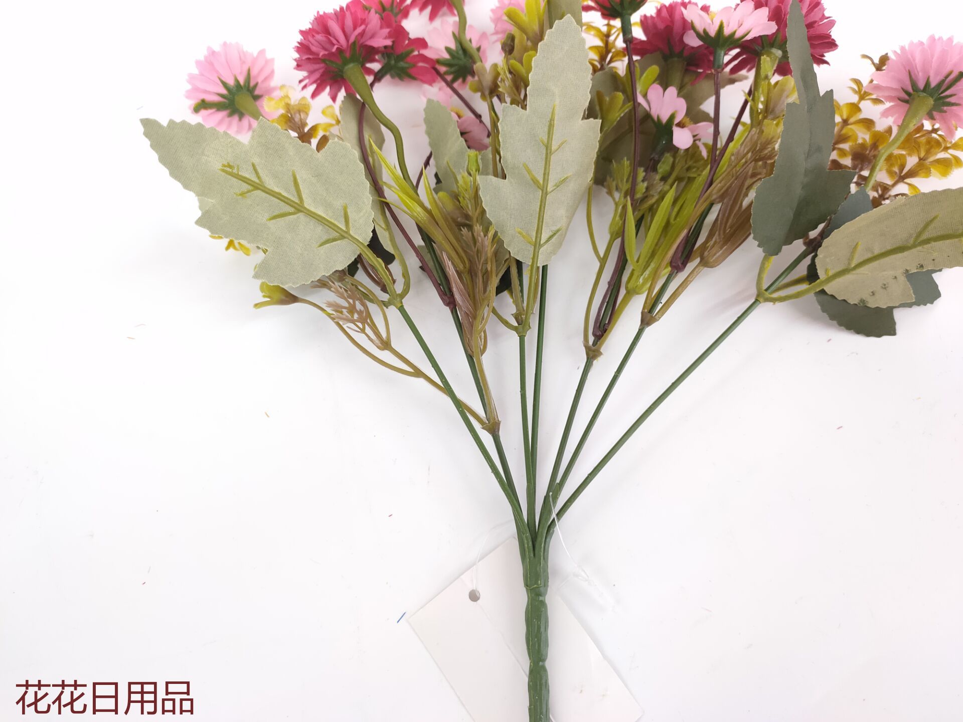 仿真花假花盆景7叉插花瓶单只花详情9