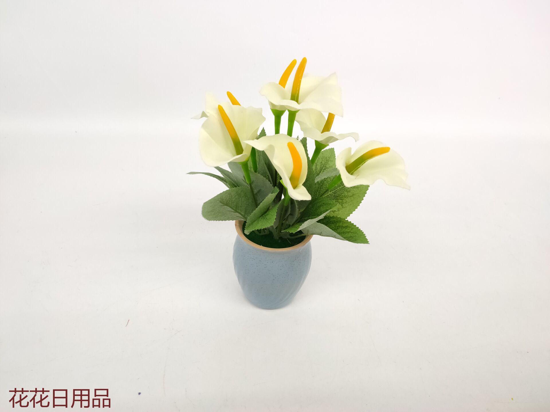 仿真花假花盆景陶瓷盆小花日用摆件品详情4