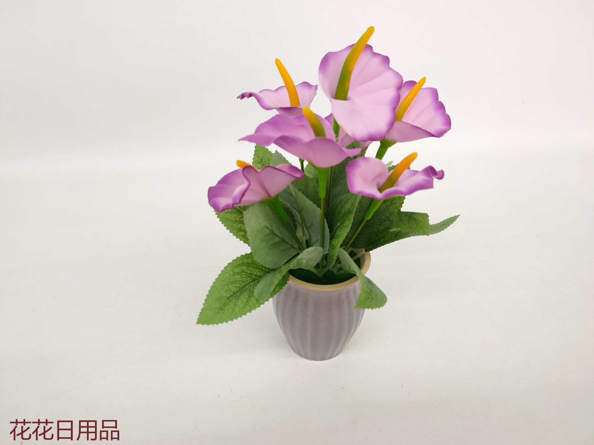 仿真花假花盆景陶瓷盆小花日用摆件品详情2