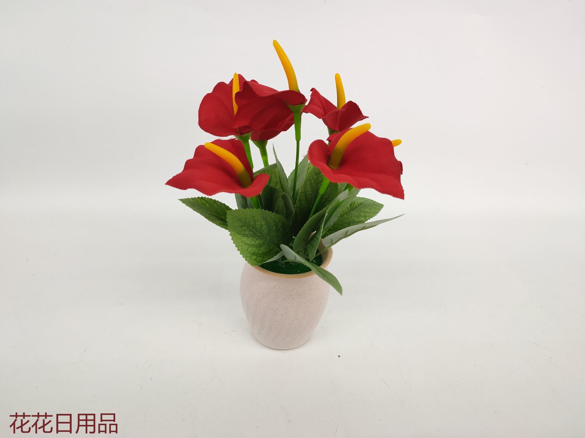 仿真花假花盆景陶瓷盆小花日用摆件品详情5