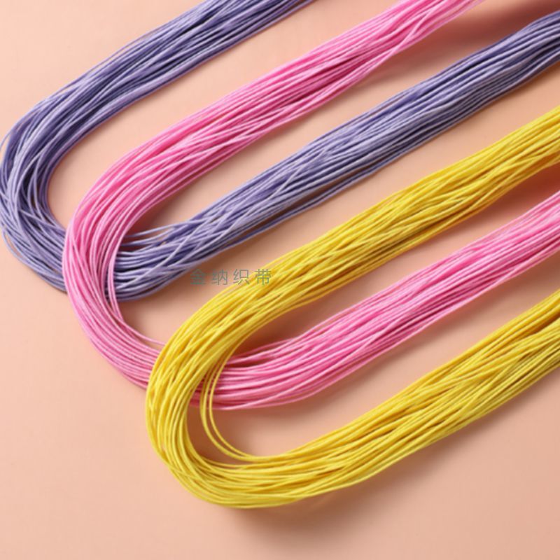 String Buddhist prayer beads, prayer beads, wooden beads, elastic string, 1MM elastic core (silk), elastic string, string string, elastic band, rubber band string details Picture