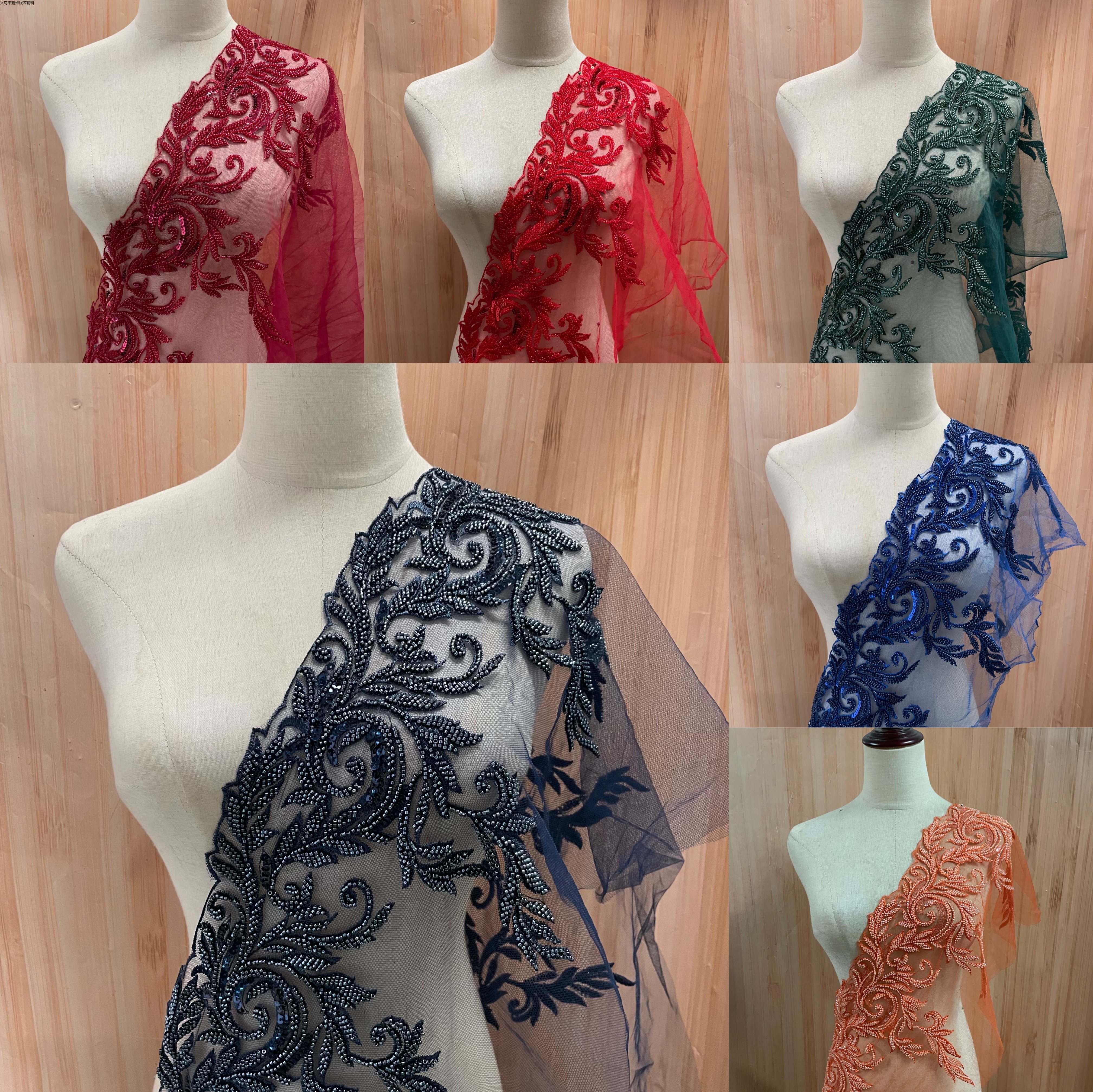 Bead flower bead embroidery tube bead embroidery pic 2