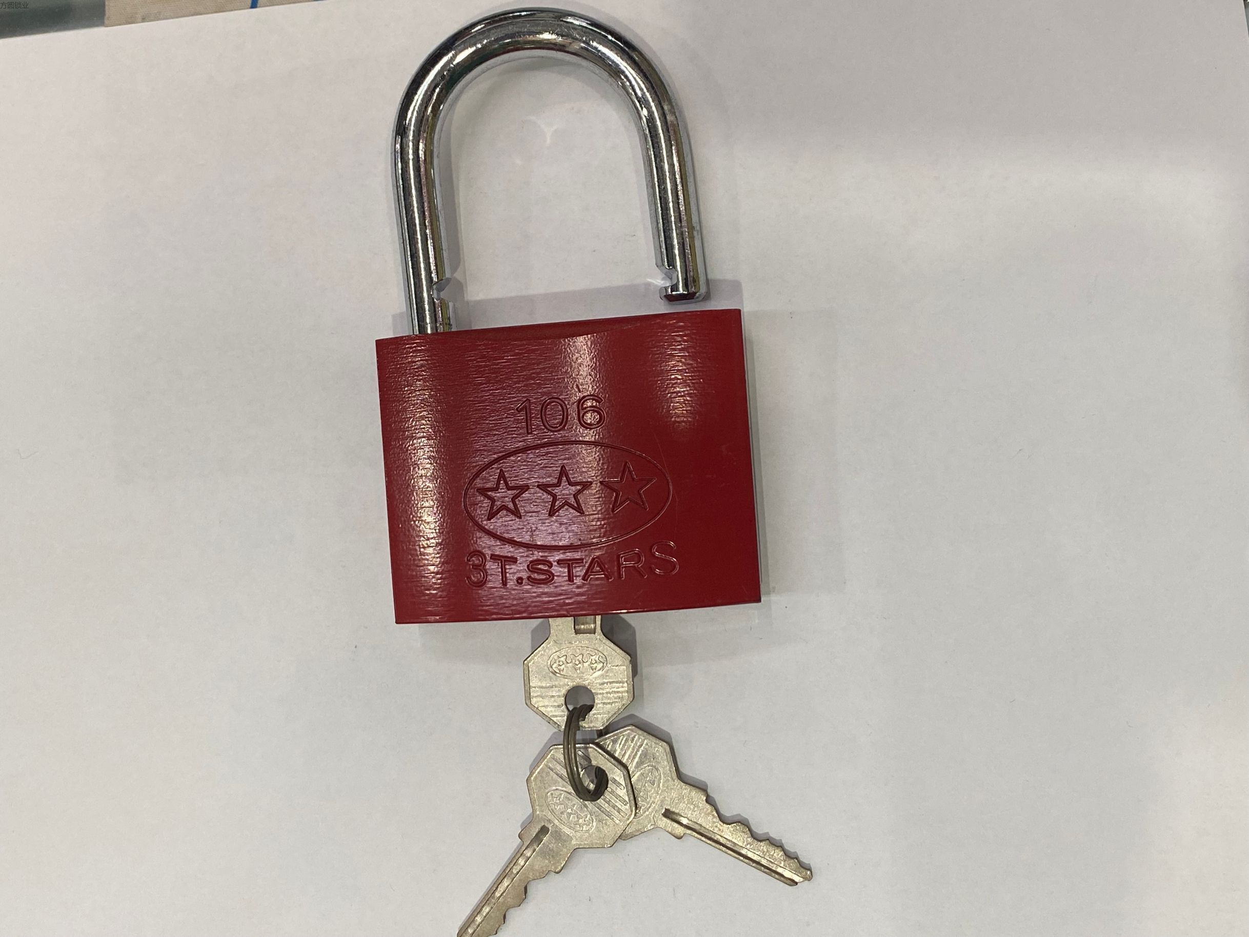 70mm红漆锁  门锁   挂锁   铜锁详情5