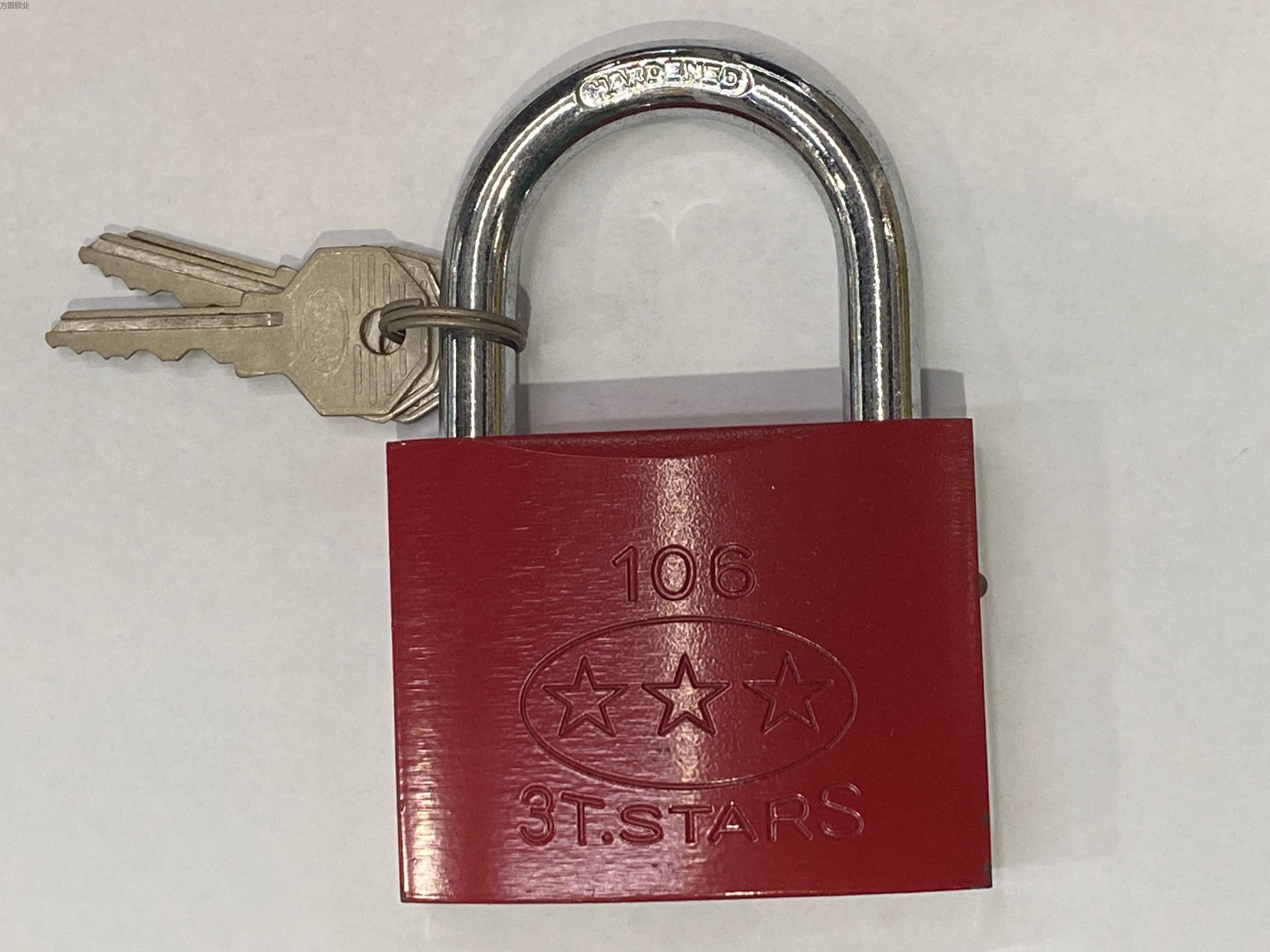 70mm红漆锁  门锁   挂锁   铜锁详情1