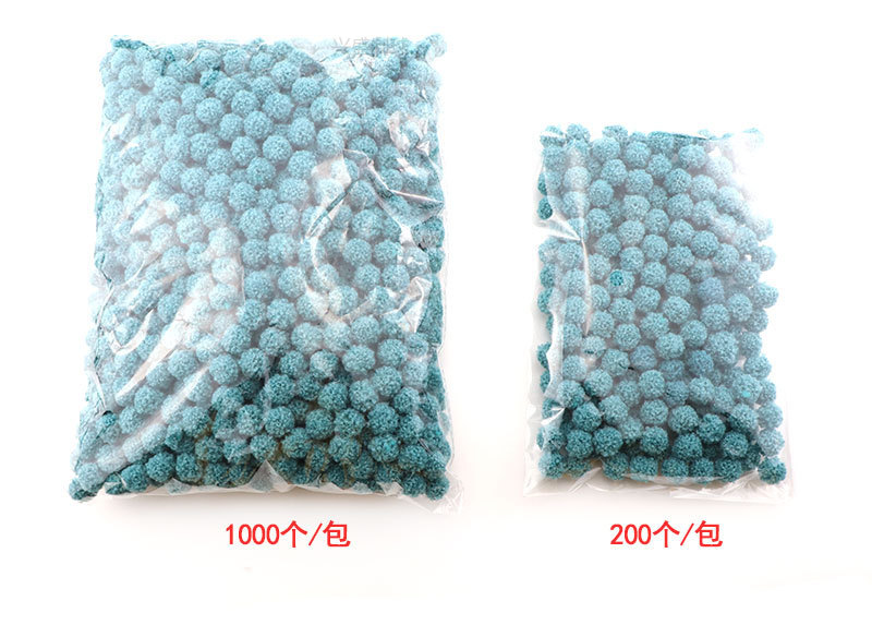 1.5cm泰迪毛绒球 狗毛球 服饰围巾耳环饰品diy开司米毛球配件详情2