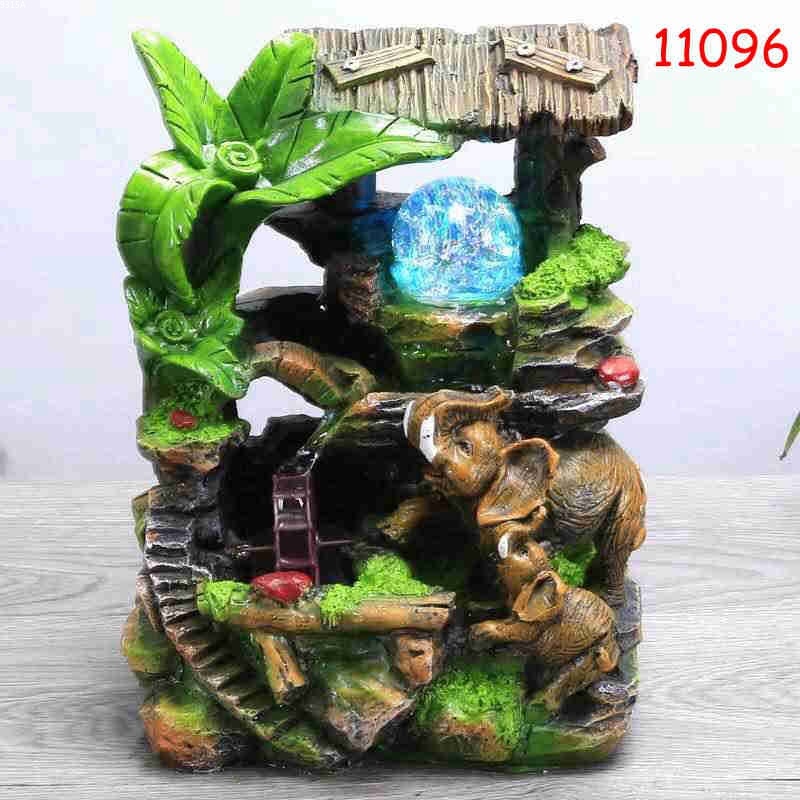 水韵工艺品假山喷泉流水摆件桌面盆景客厅摆件室内装饰树脂工艺品(批发)SY11096详情图1