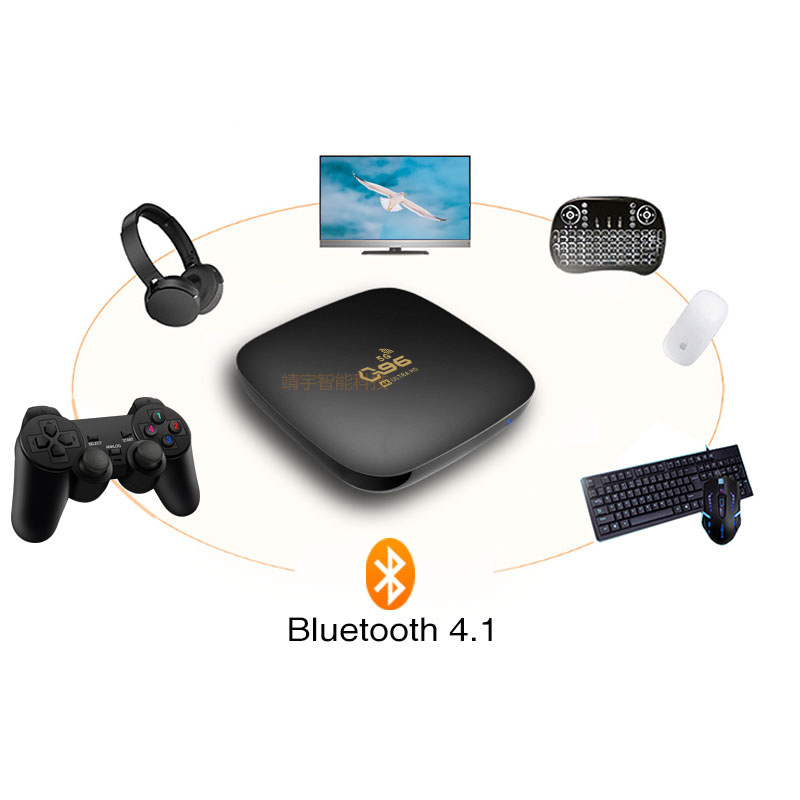 Q96 Foreign Trade Android tv box, Network TV set-top Box, TV Box, network set-top box, TV Box, exclusively for cross-border e-commerce pic 1