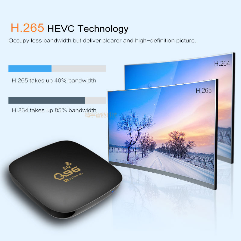 Q96 Foreign Trade Android tv box, Network TV set-top Box, TV Box, network set-top box, TV Box, exclusively for cross-border e-commerce pic 5