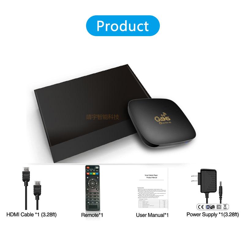 Q96 Foreign Trade Android tv box, Network TV set-top Box, TV Box, network set-top box, TV Box, exclusively for cross-border e-commerce pic 11