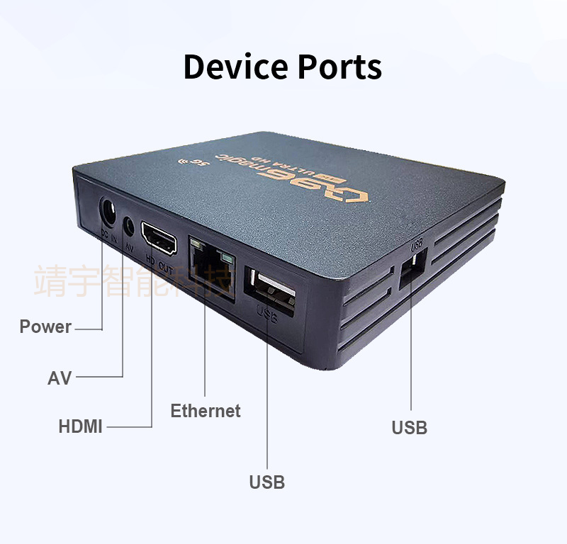 Q96 MAGIC 网络电视机顶盒4K高清视频播放器外贸电视盒子 tv box 跨境电商详情2