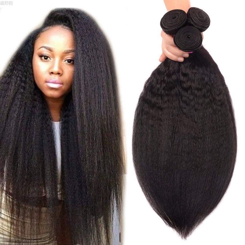 Direct sales from European and American real person wigs and small curling irons factory, cross-border direct supply