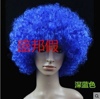100-gram explosive hairstyle, fan hair, clown wig pic 5