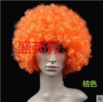 100-gram explosive hairstyle, fan hair, clown wig pic 1