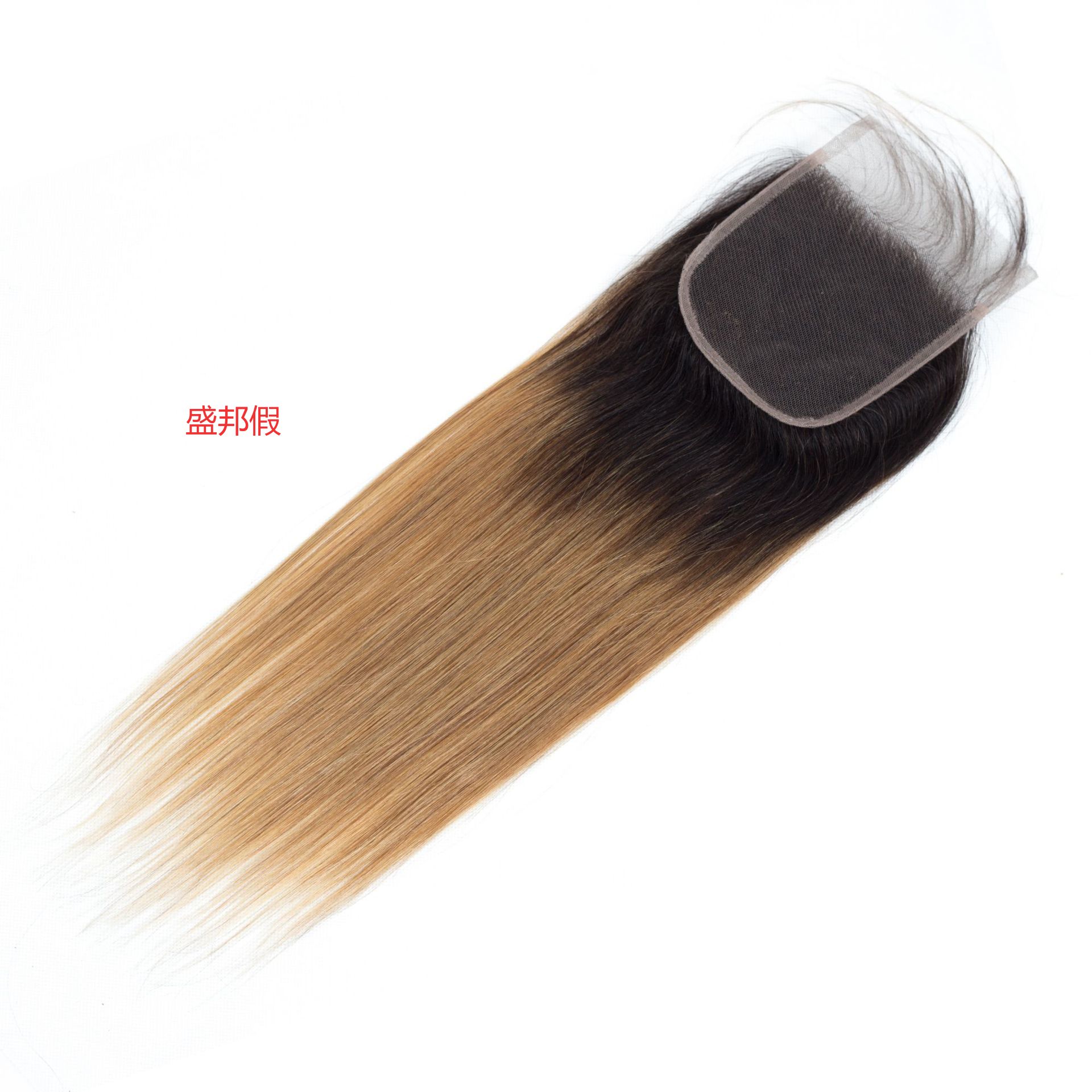 4x4 1b/27 真人发假发发块 lace closure亚马逊爆品 蕾丝发块详情4