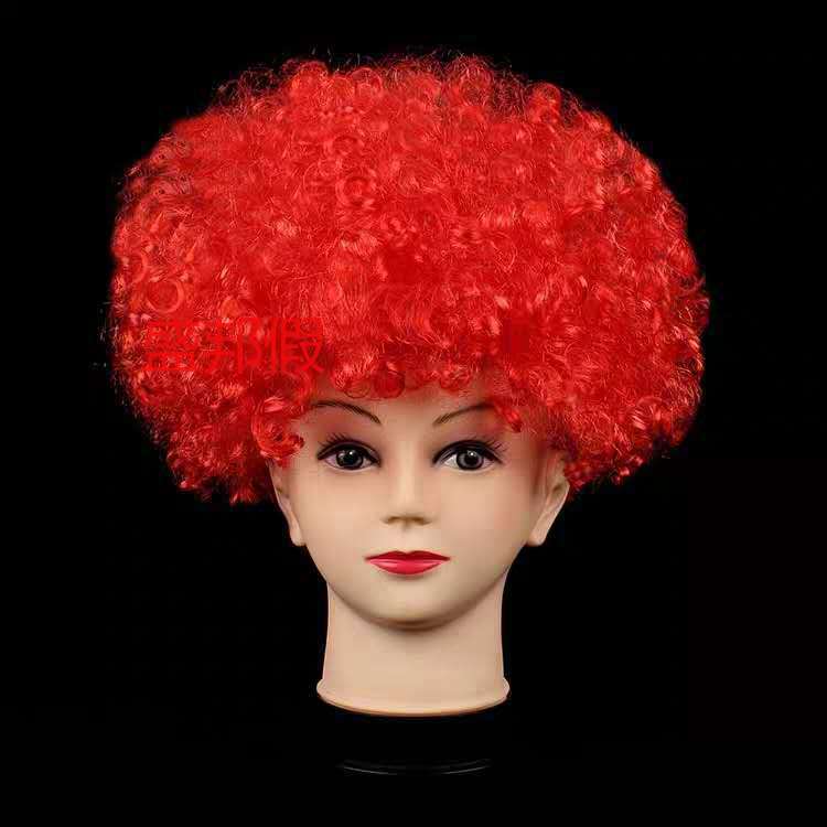 100-gram explosive hairstyle, fan hair, clown wig pic 3