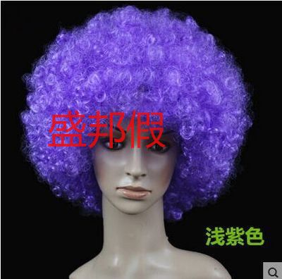 100-gram explosive hairstyle, fan hair, clown wig pic 6