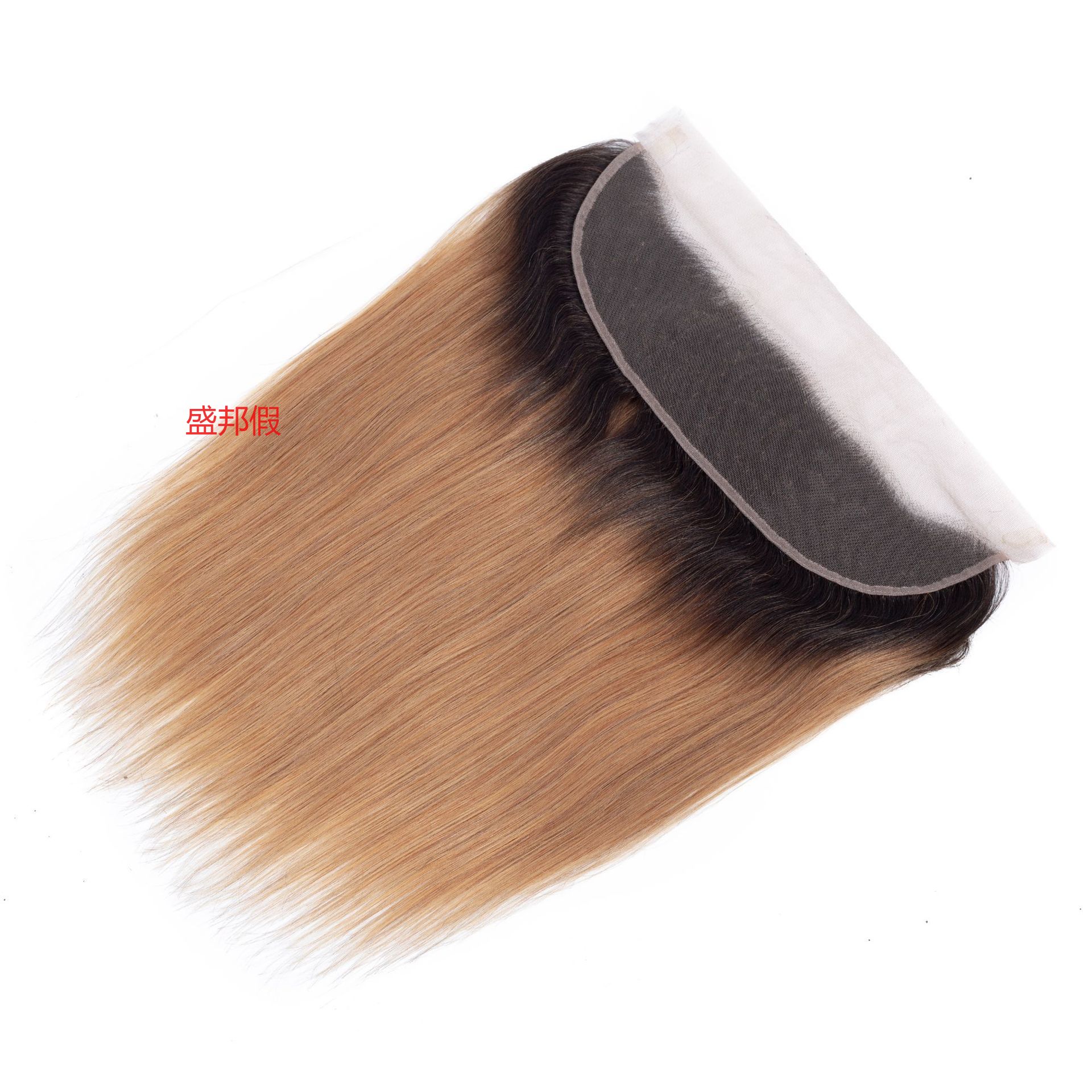 13x4 T1b/30 渐变色T色双色真人发假发 Frontal closure 蕾丝发块详情2