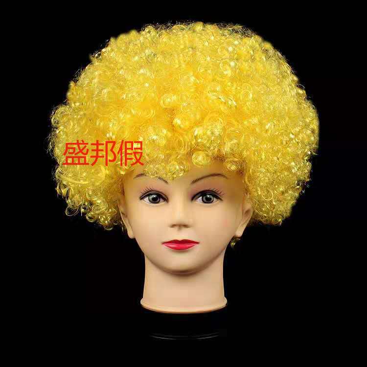 100-gram explosive hairstyle, fan hair, clown wig pic 4