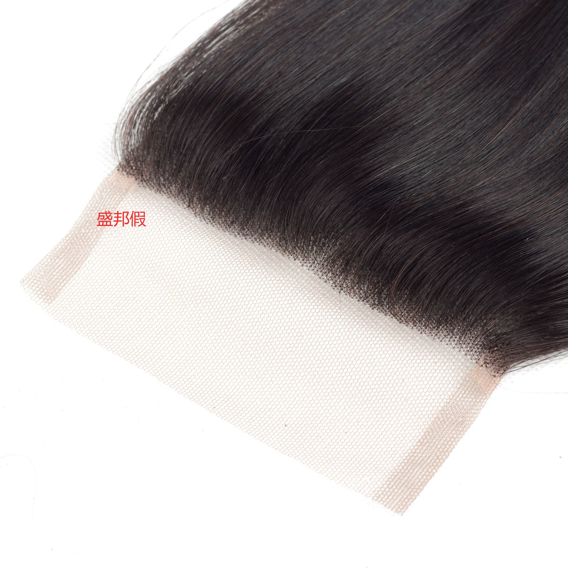 自然色真人发假发4x4发块human hair lace closure详情4