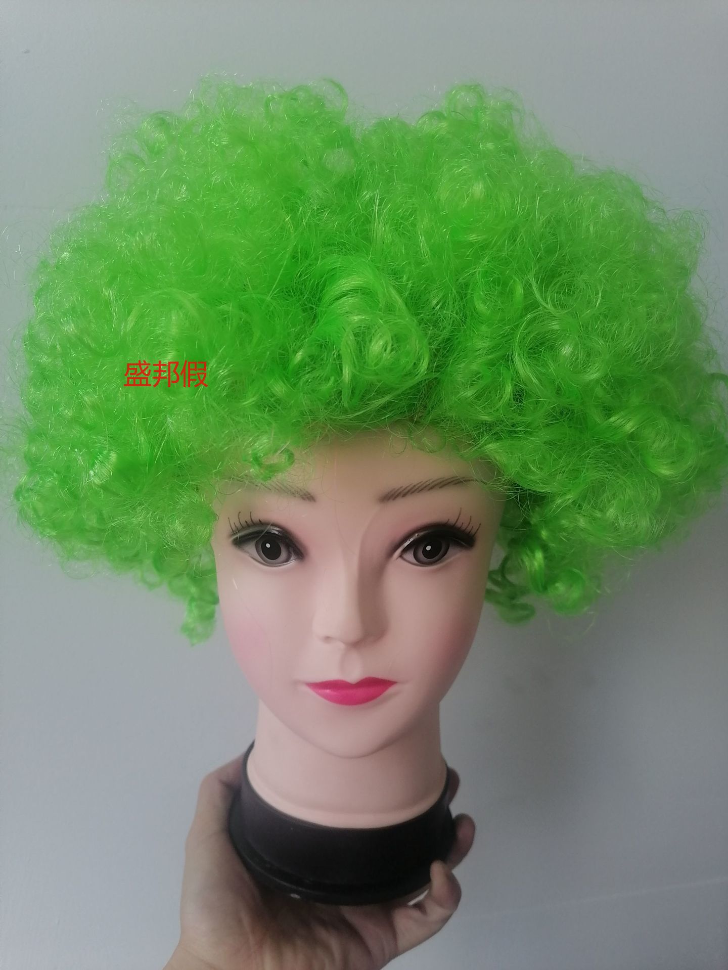 100-gram explosive hairstyle, fan hair, clown wig pic 7