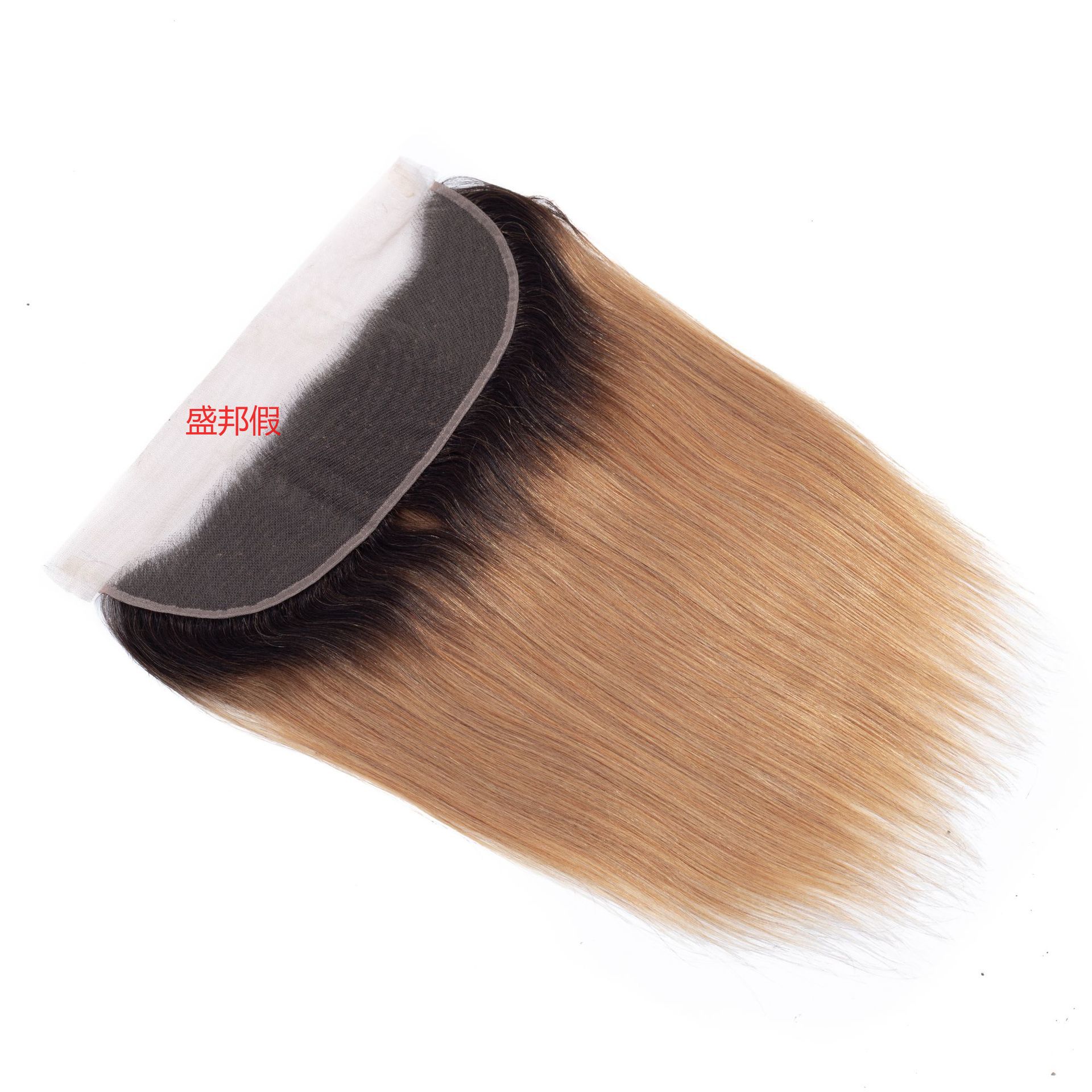 13x4 T1b/30 渐变色T色双色真人发假发 Frontal closure 蕾丝发块详情3