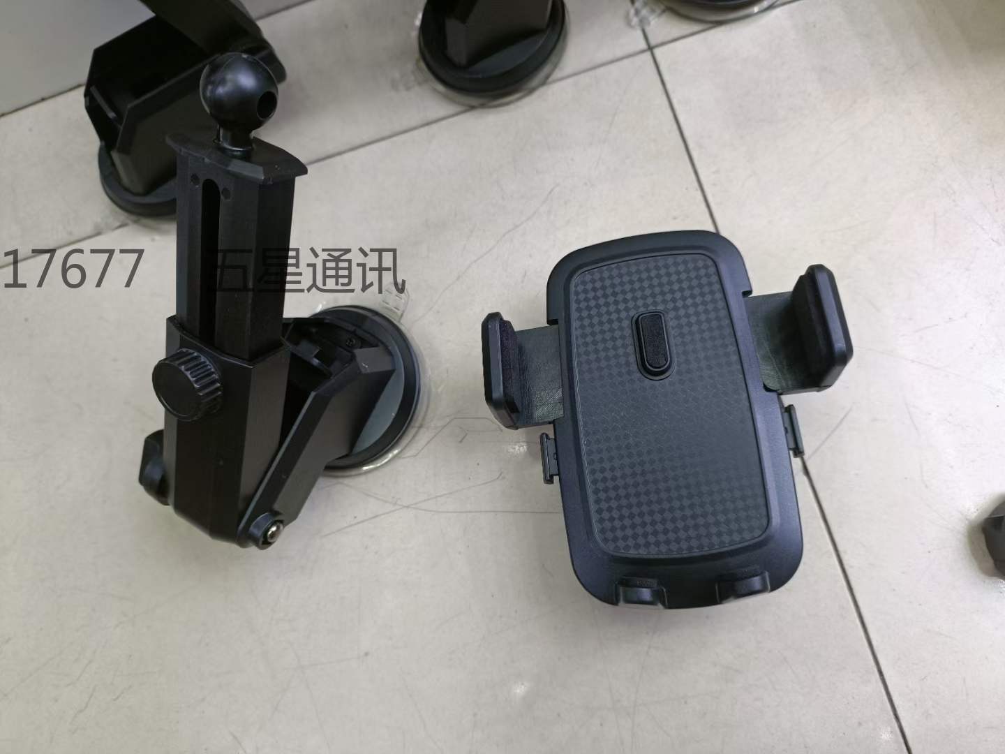 L-2007D2伸缩底部吸盘手机支架 车载支架详情4