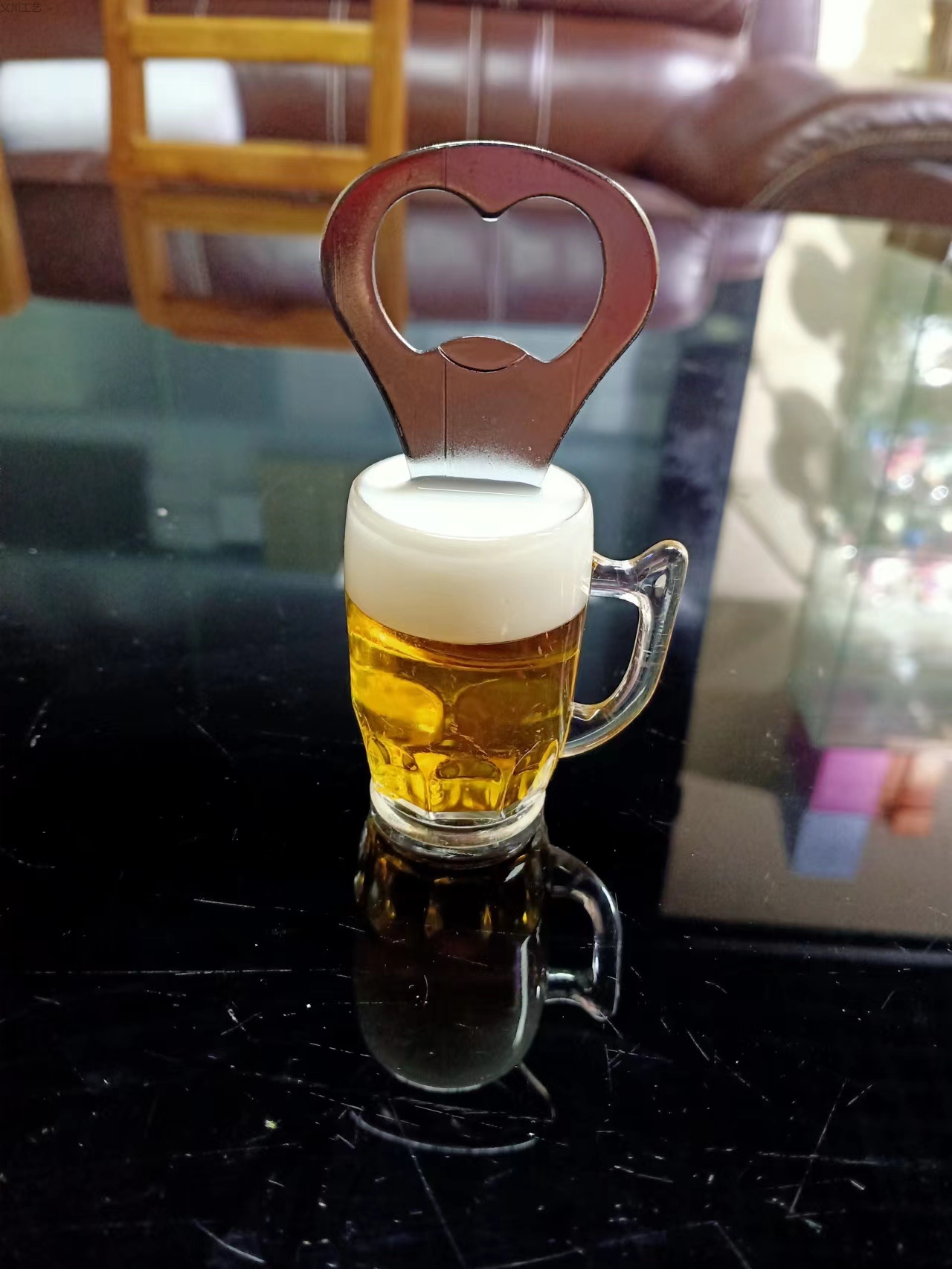 创意啤酒开瓶器个性酒瓶啤酒启瓶器多功能带磁铁冰箱贴开瓶器两用现货批发详情8