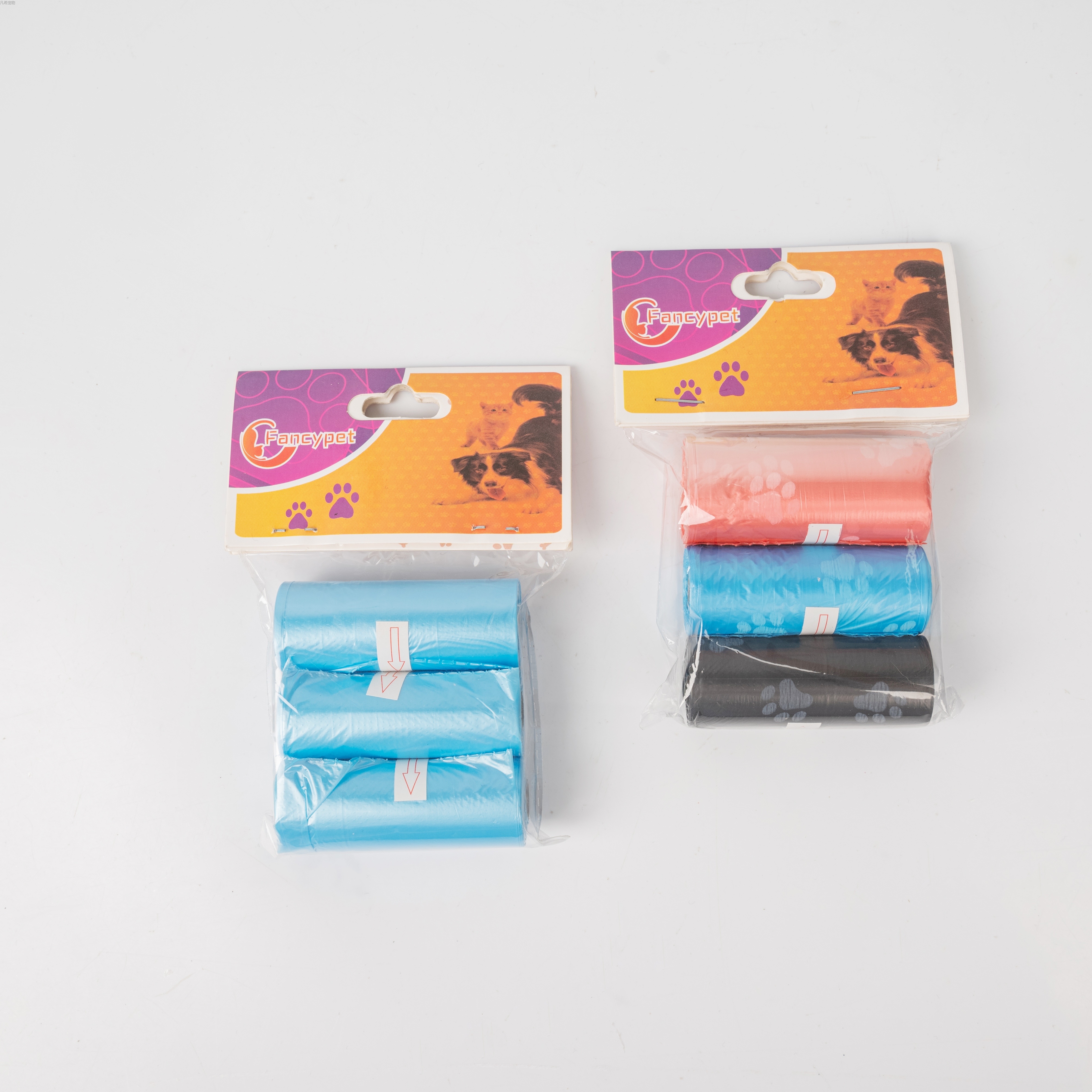FANCYPET宠物垃圾袋批发狗狗拾便袋可降解连卷式多色狗屎袋猫咪粪便袋 厂家直销 详情6